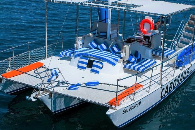 Snorkeling in Cabo San Lucas on 35' Sea Amore Trimaran - Booking, Weather, and Cancellation Details