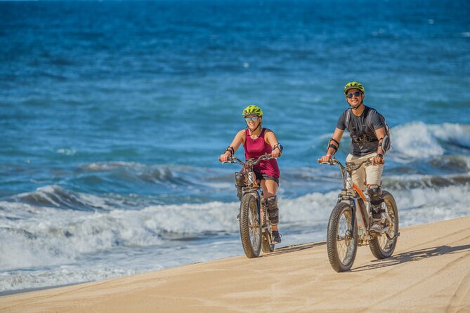 Sunset E-bike Beach Ride with Mexican Dinner and Margaritas - What the $109 price really covers