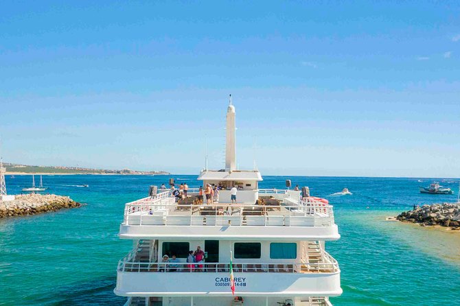 Sunset Mexican Dinner Cruise and Live Music in Cabo San Lucas - Sailing toward the Arch and Lover’s Beach