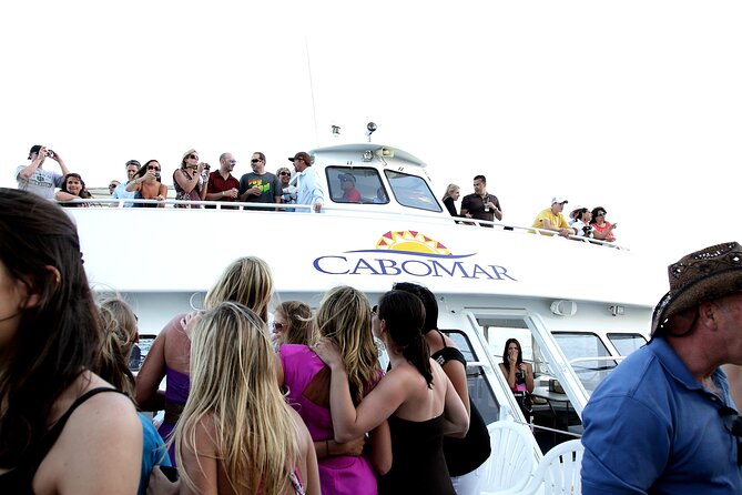 Tacos buffet & Open Bar Cruise! Los Cabos Round Transportation - Timing, weather, and cancellation rules