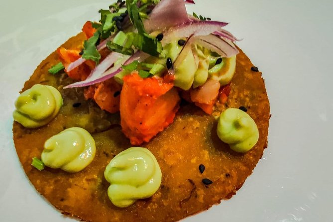 Tasting of flavors Mexican Food and margaritas tasting - Try flavored mezcal and artisan tequila