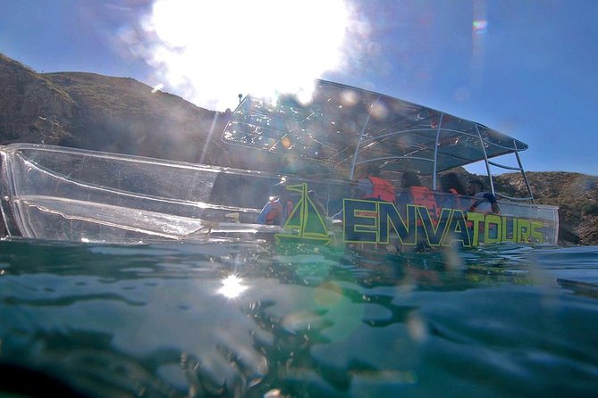 The Arch Tour on a Clear Boat from Cabo San Lucas - El Arco and the sea lion colony