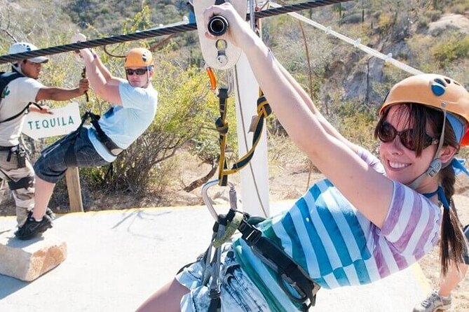 Zip Line Adventure in Los Cabos - The 180-Foot Stone Wall Rappel