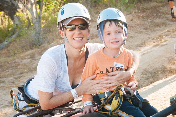 Zipline Extreme at Canopy Costa Azul: suspension bridge, rappel and ziplines - Learning about Damiana in the desert