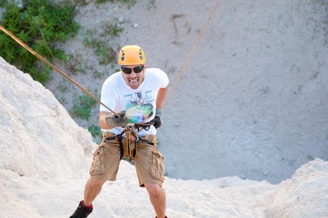 Ziplines and Rappelling at Costa Azul - Costa Azul is the setting, not just the starting point